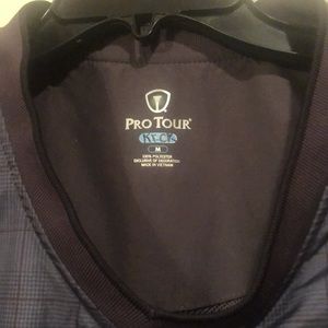 Pro Tour -Medium - Plaid Golf Jacket w/Mesh Lining - 100% Polyester